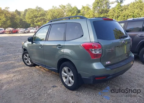 2015 Subaru Forester 2.5I z USA, uszkodzony, nr VIN JF2SJABC8FH498463